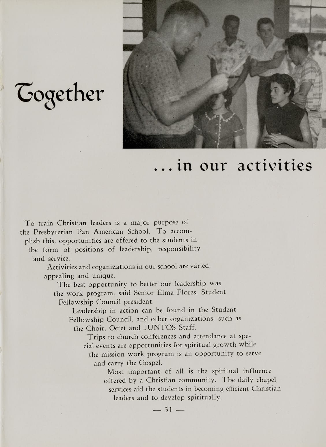 Juntos 1958, page 34