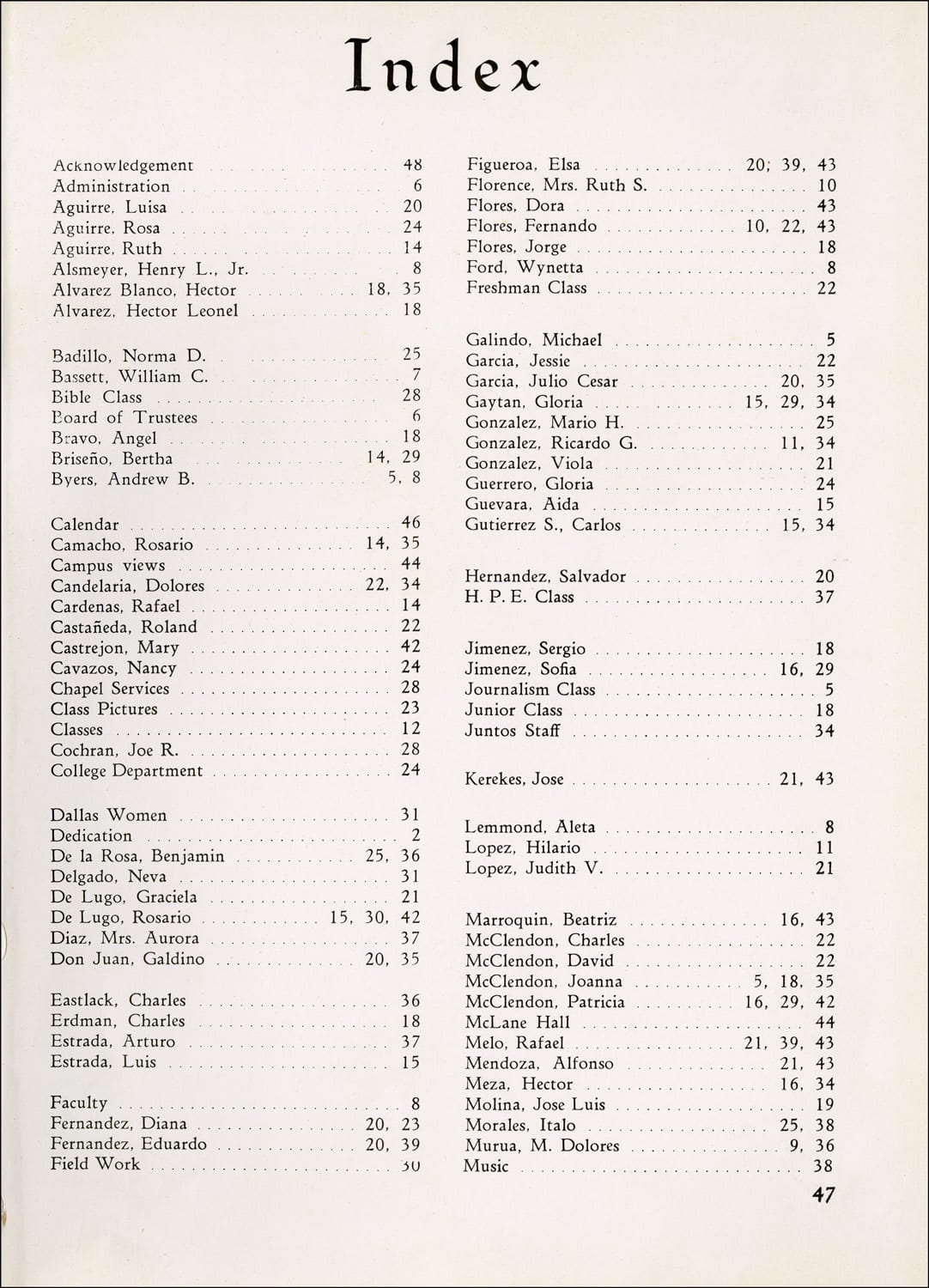 Juntos 1959, page 49