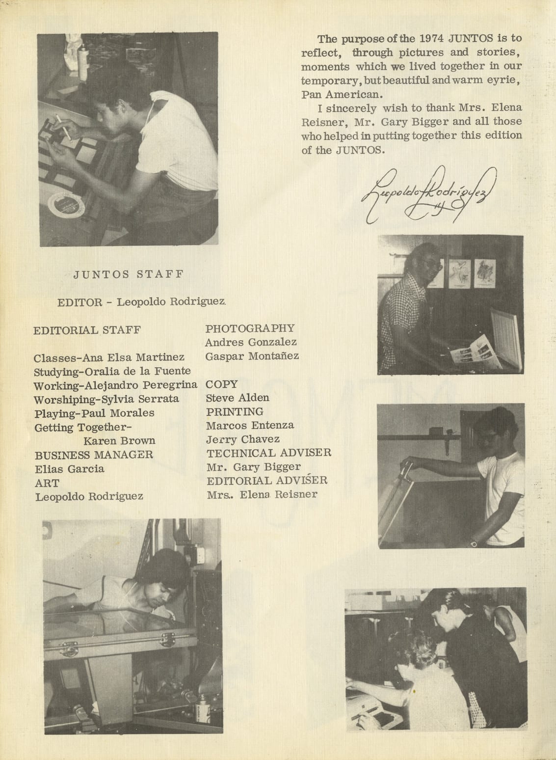 Juntos 1974, page 66