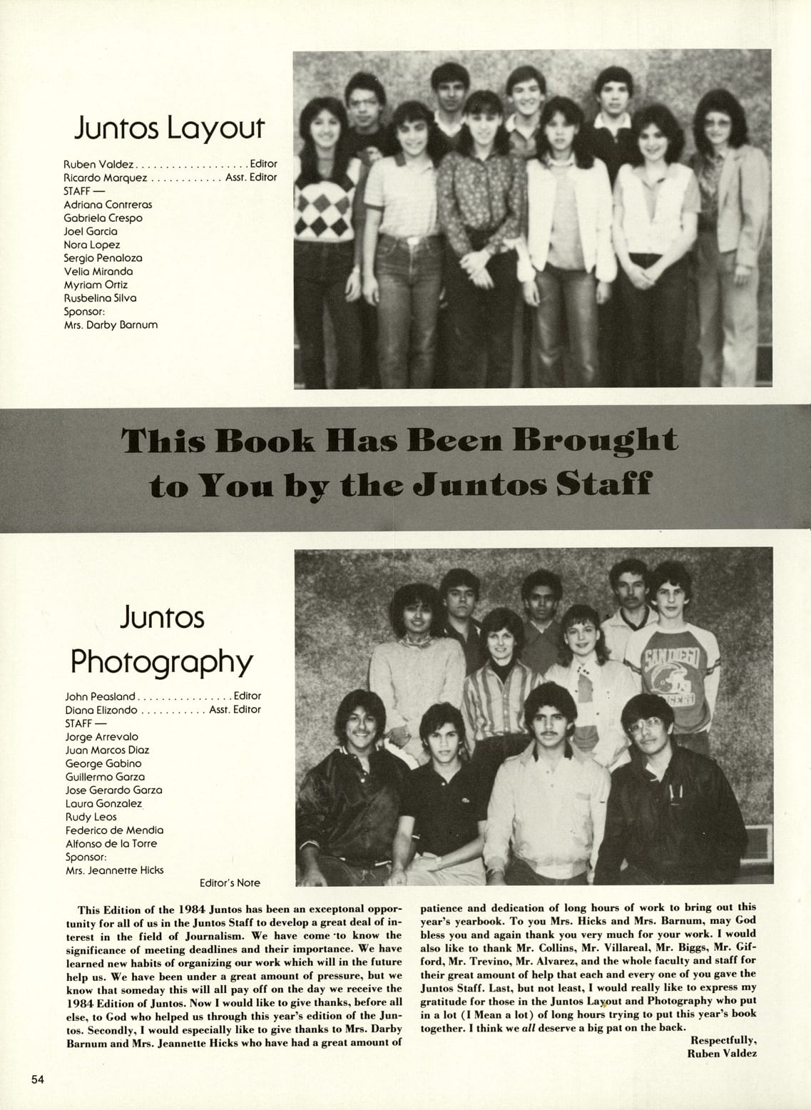 Juntos 1984, page 58