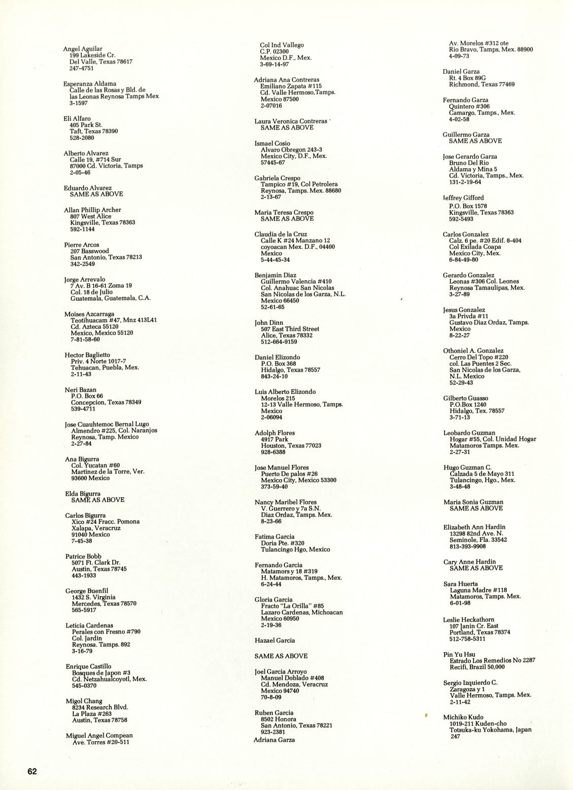 Juntos 1985, page 66