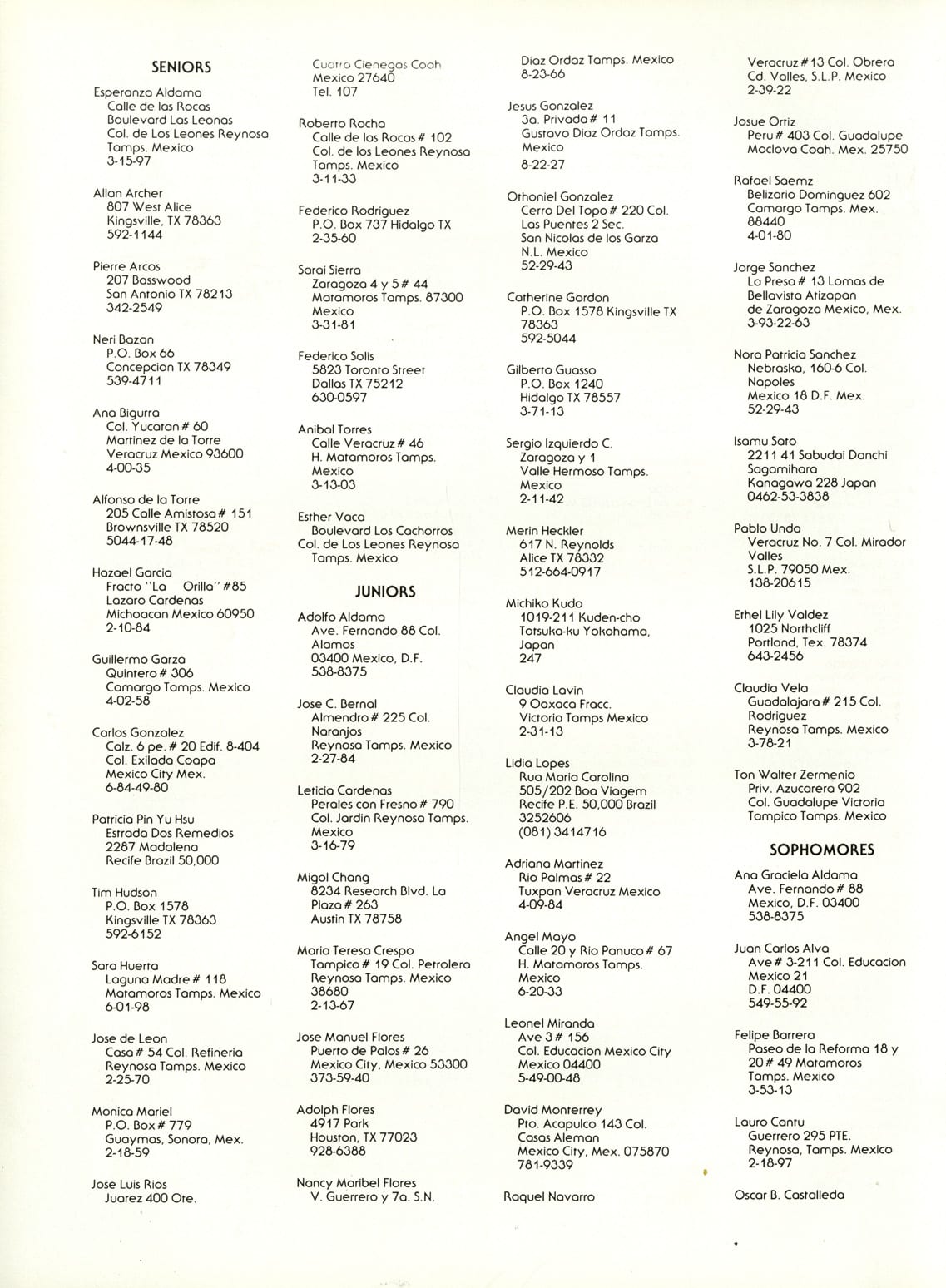 Juntos 1986, page 66