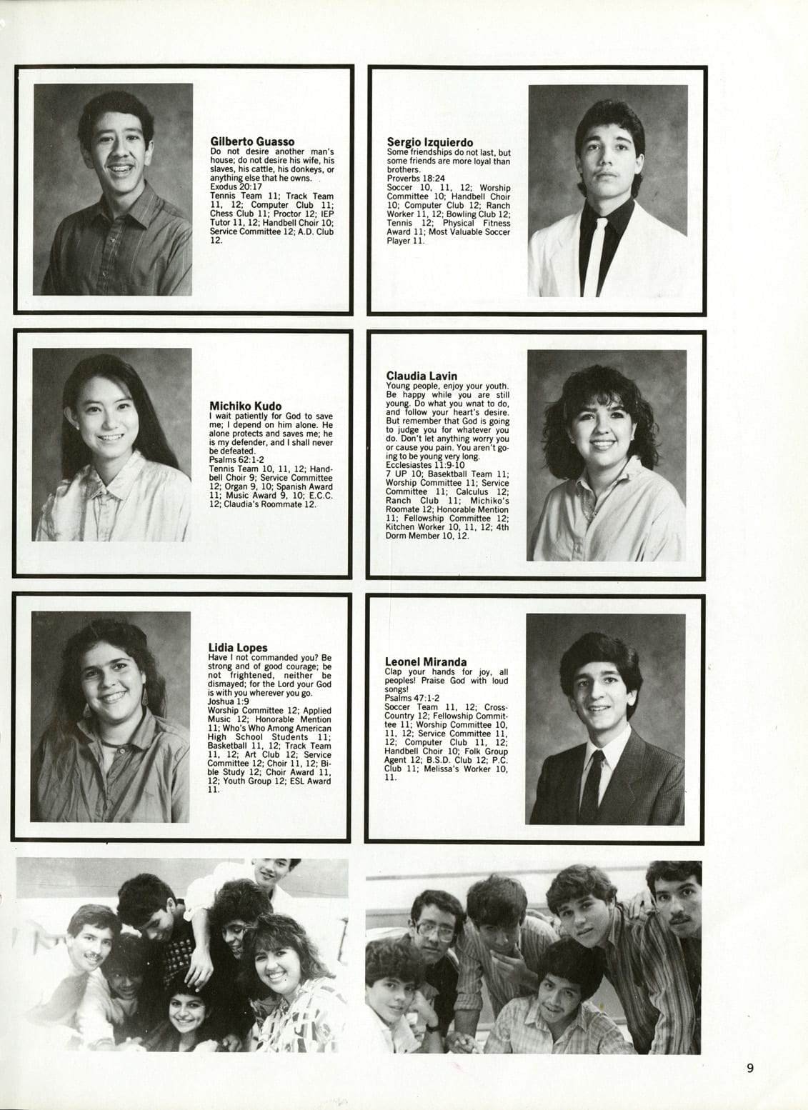 Juntos 1987 page 13