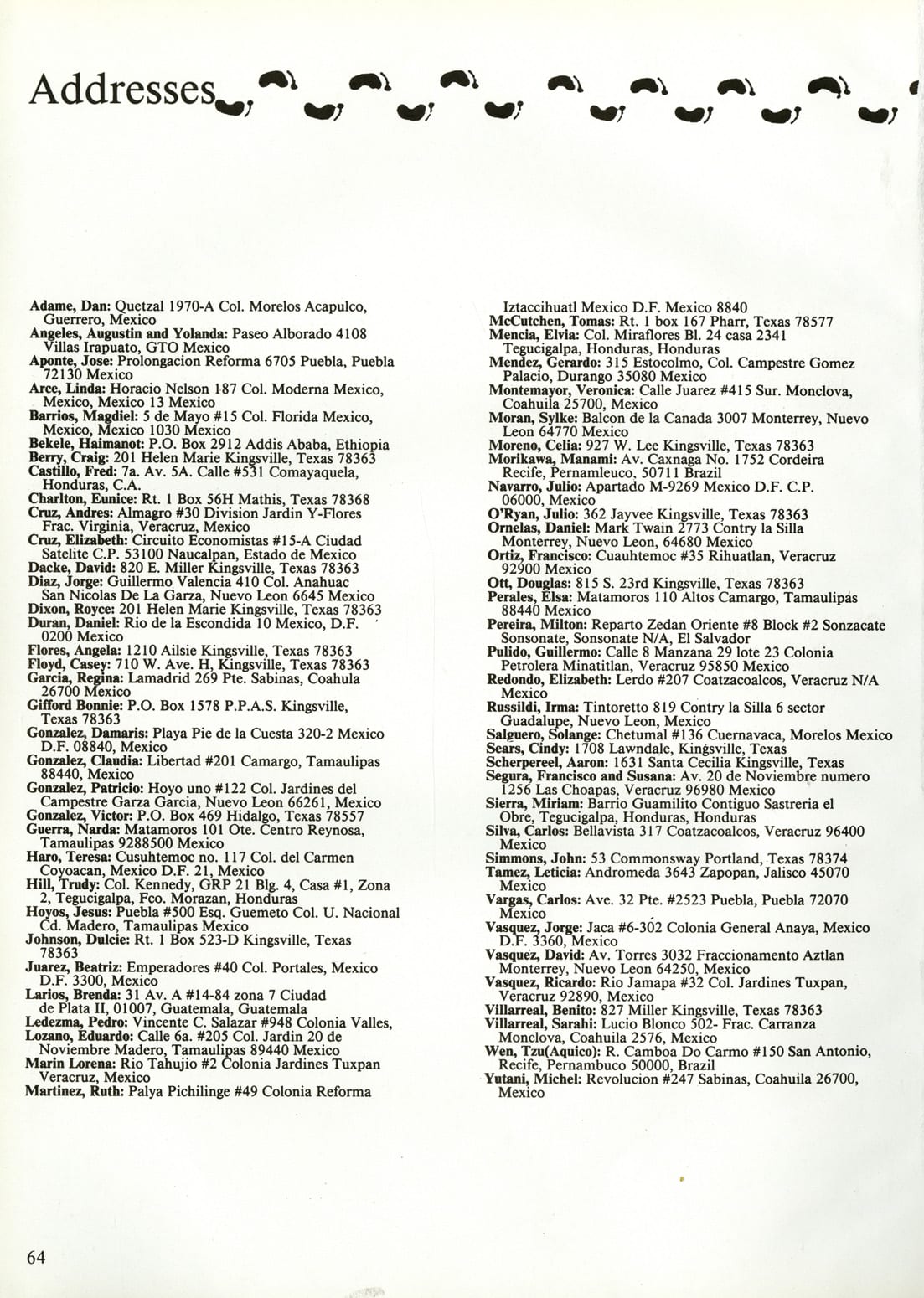 Juntos 1989, page 68