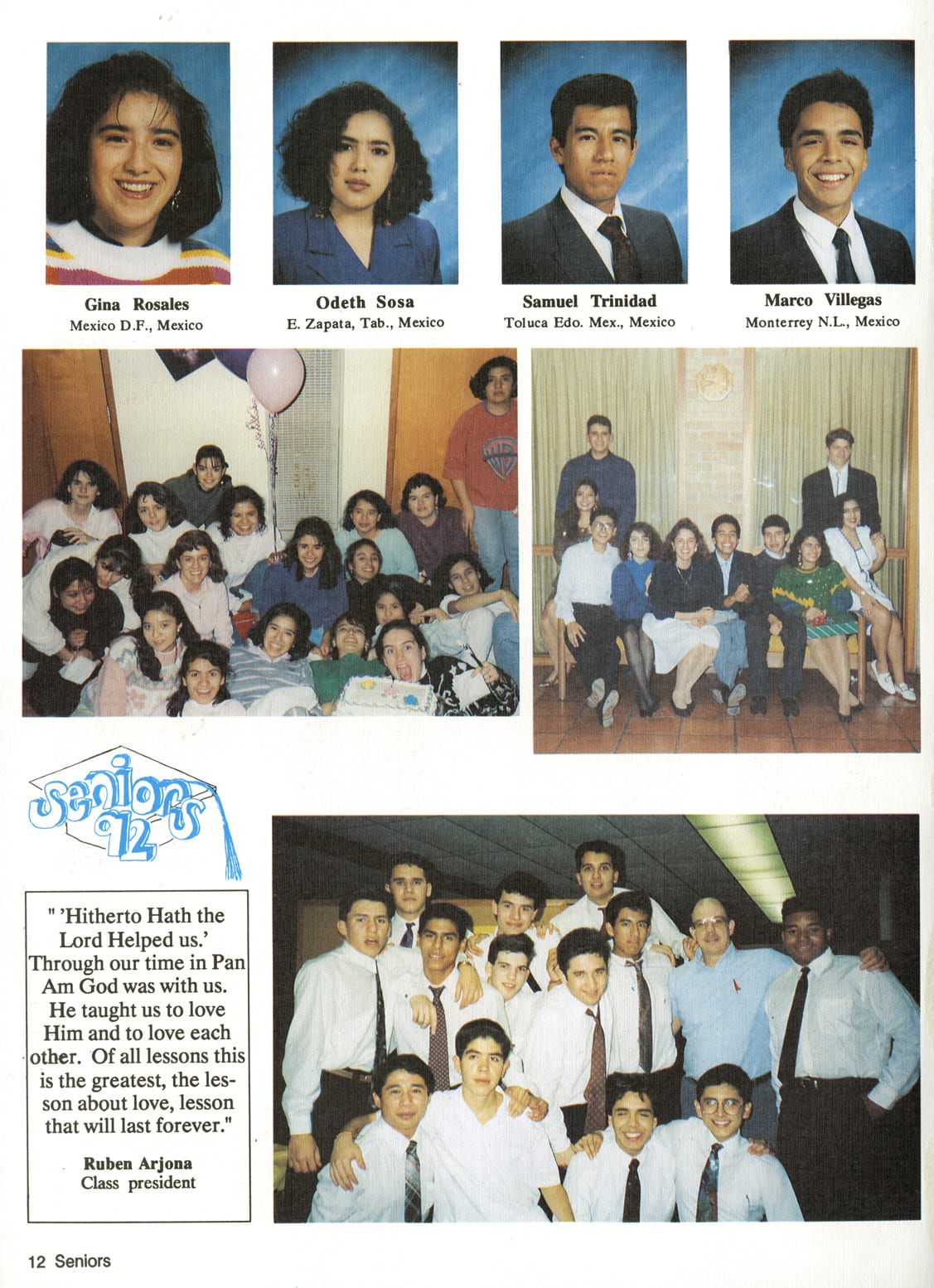Juntos 1992 page 16