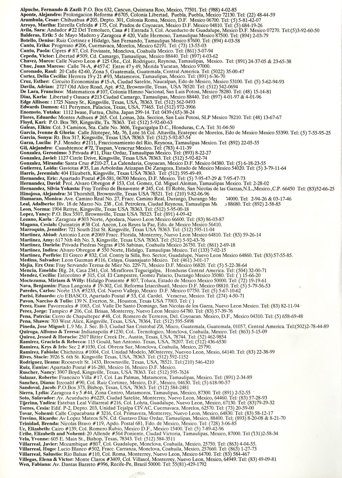 Juntos 1993, page 68