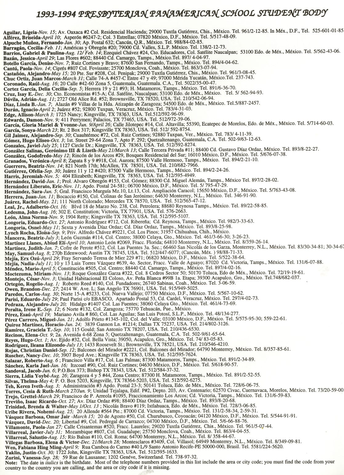 Juntos 1994, page 64