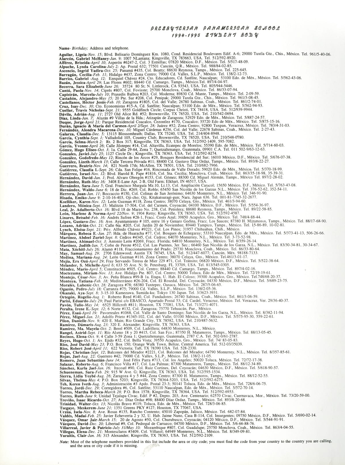 Juntos 1995, page 72