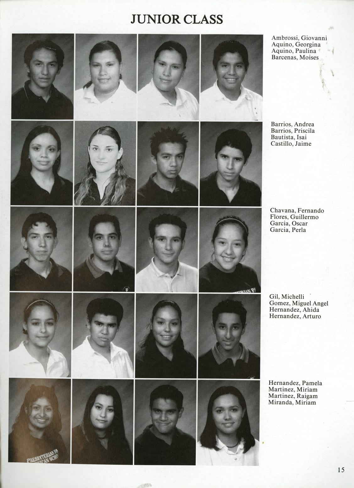 Juntos 2003, page 17