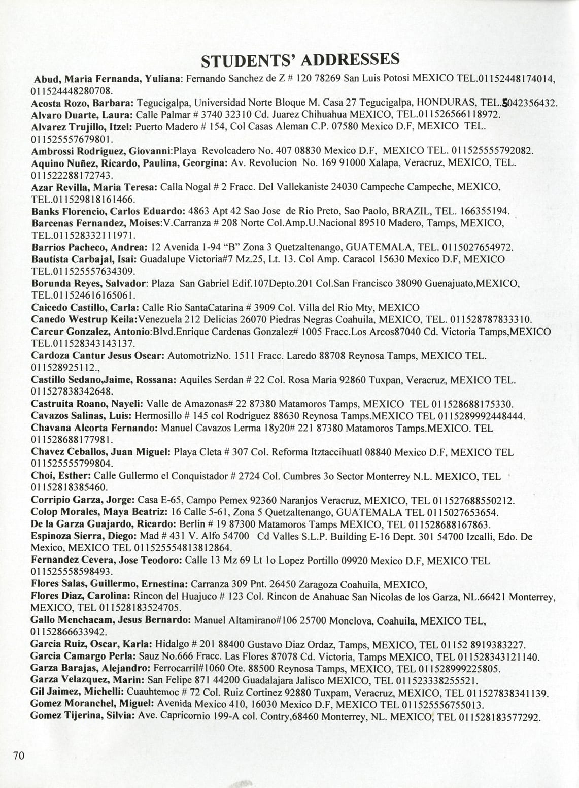 Juntos 2003, page 72