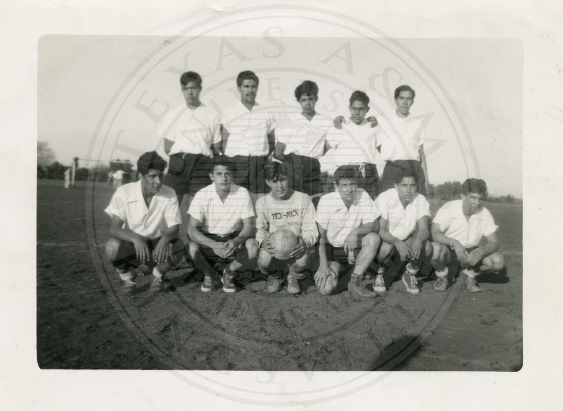 Athletic team, spring 1953.
