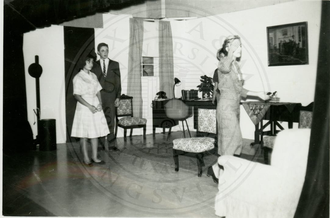 The drama class on stage.