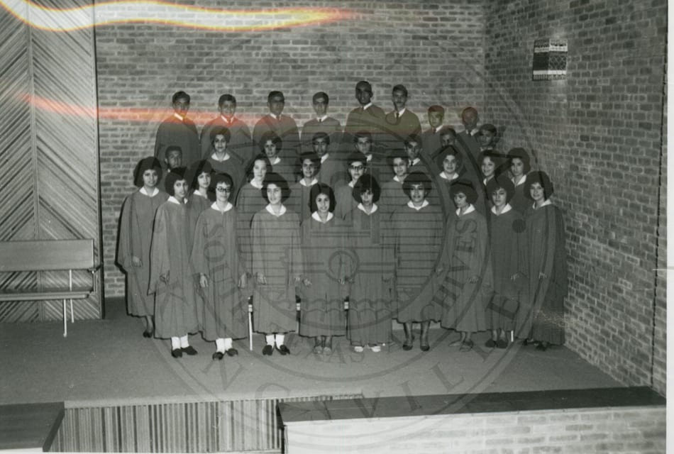 The chapel choir.