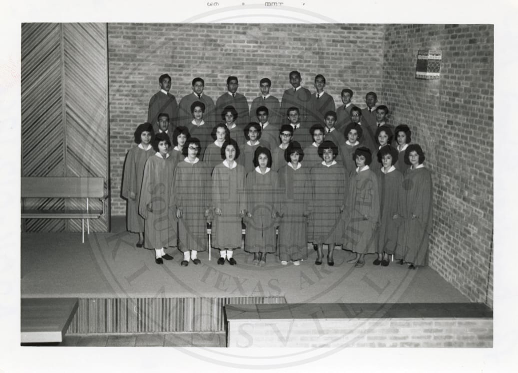 The choir, February 1963.