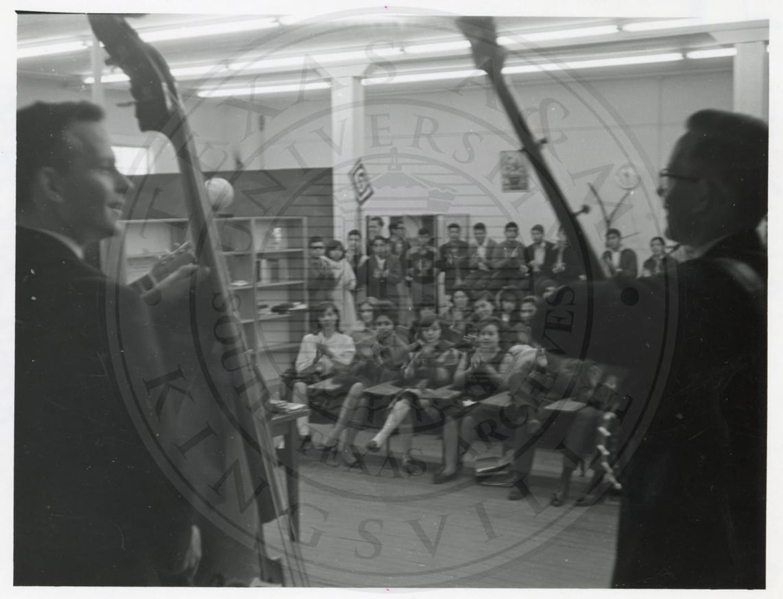 A musical performance, 1965.