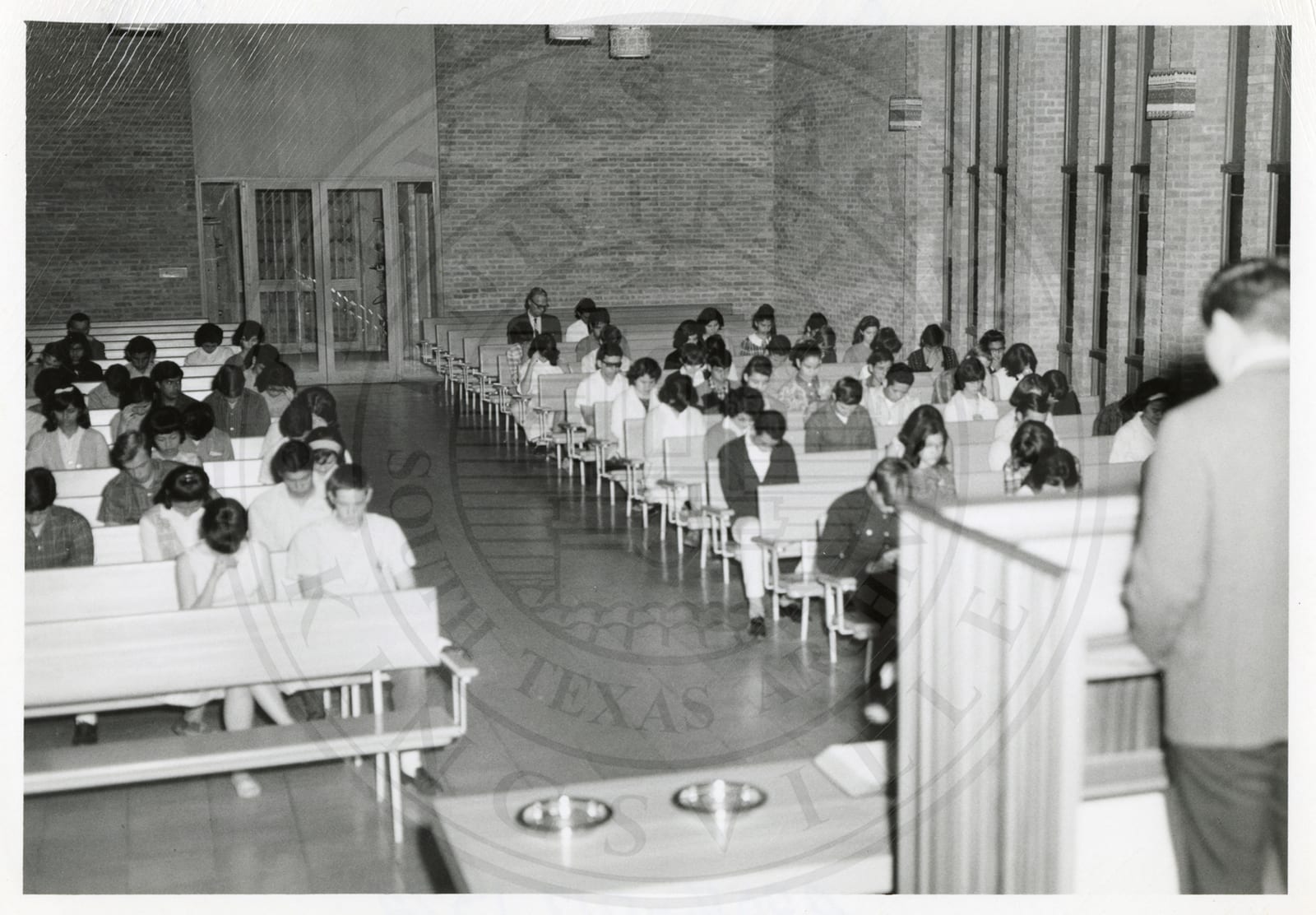 Chapel service, 1965.