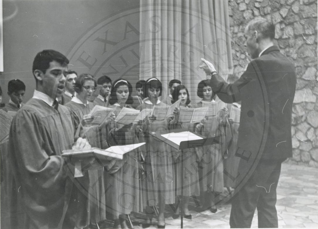 The choir, 1965–66.