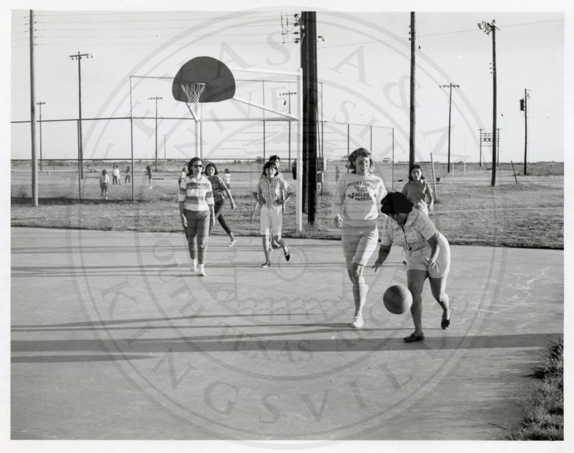 Girls’ basketball, 1965–66.