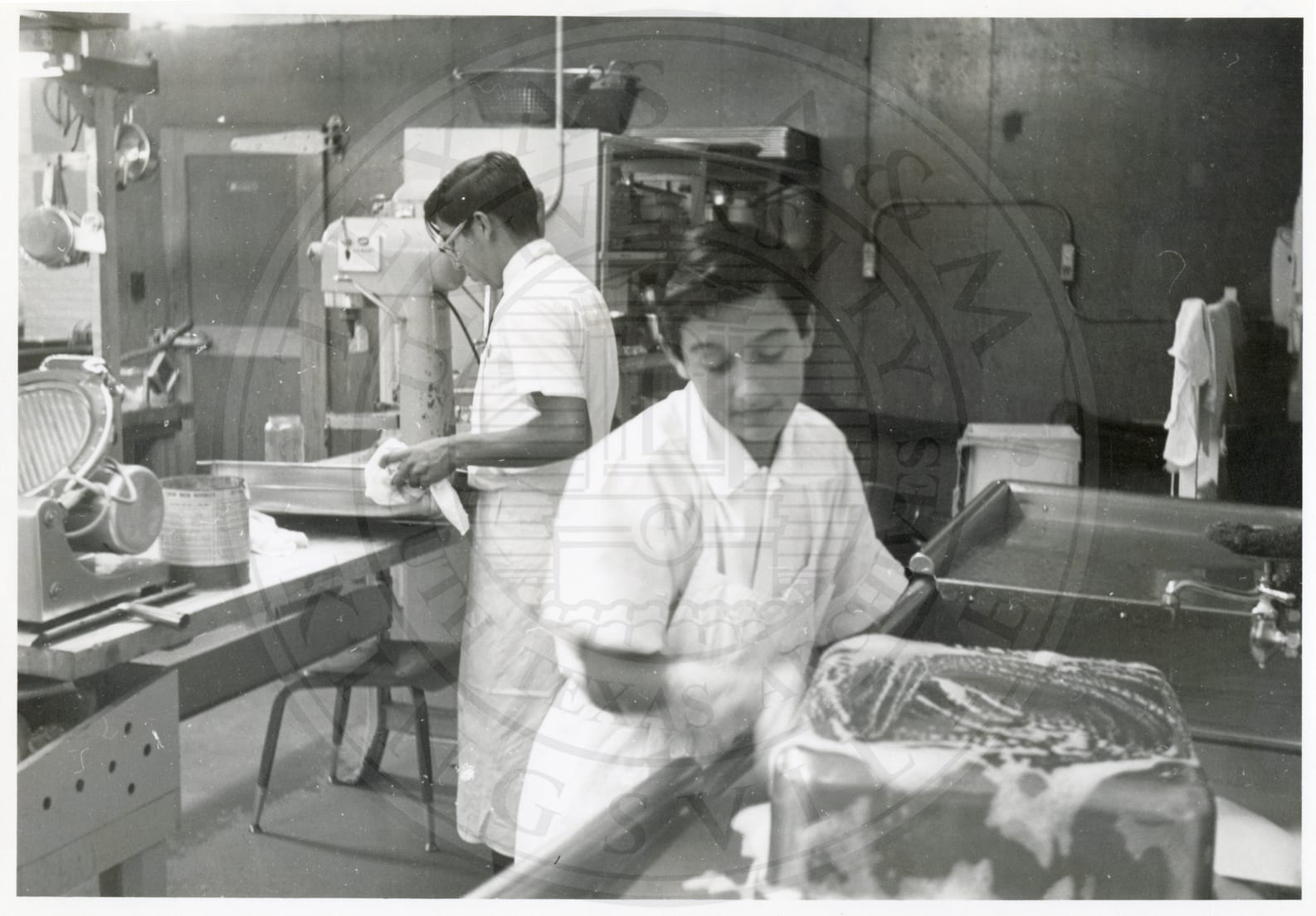 Work program: the kitchen, 1965–66.