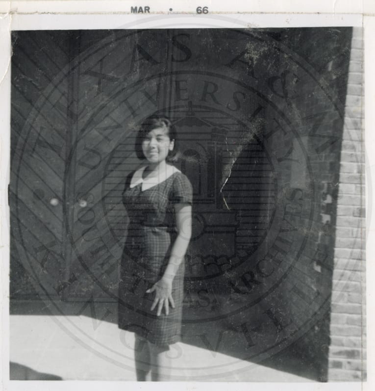 Diana U. Leal, Class of 1969 — ‘Peggy Poncho’ — March 1966.