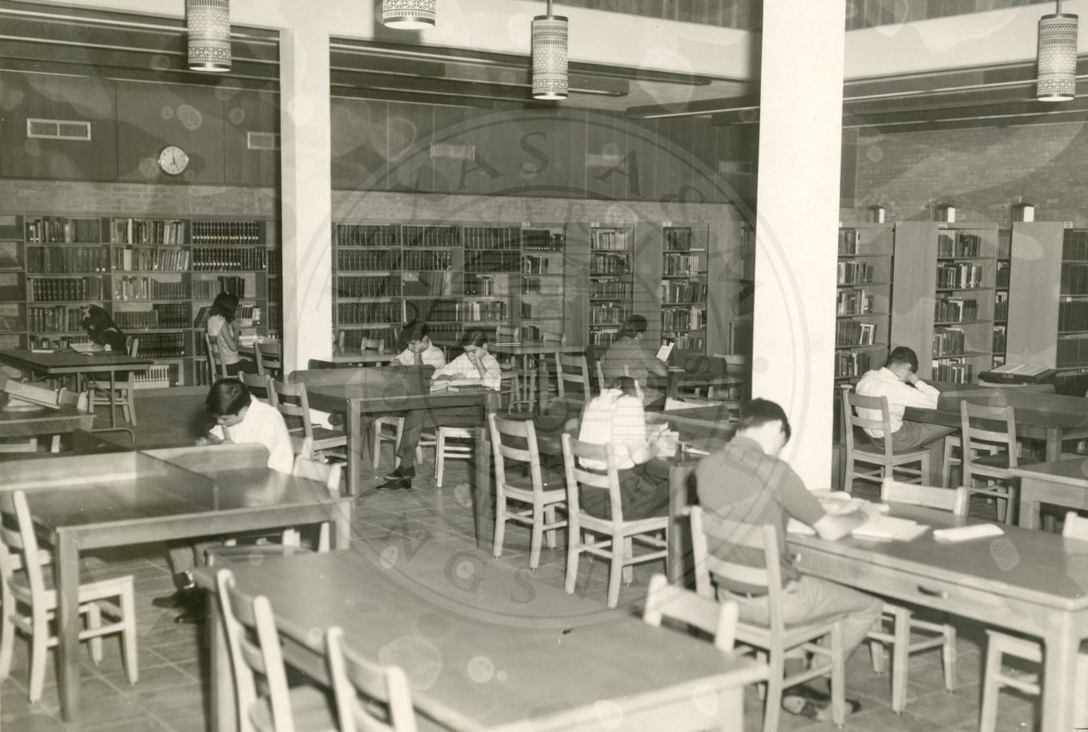 Study hall, 1968–69.