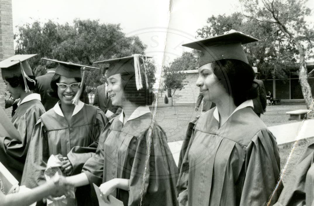 Graduating students, 1969.