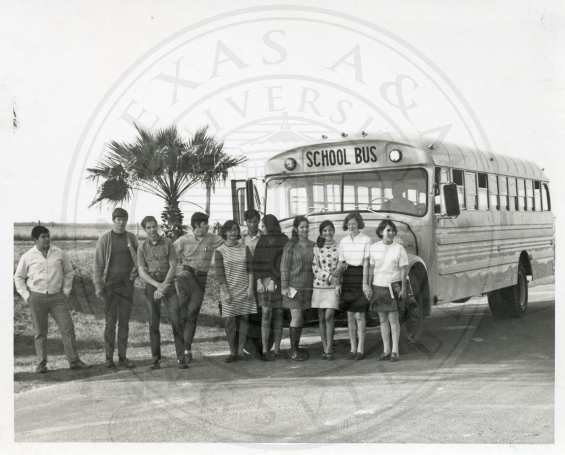 The school bus.