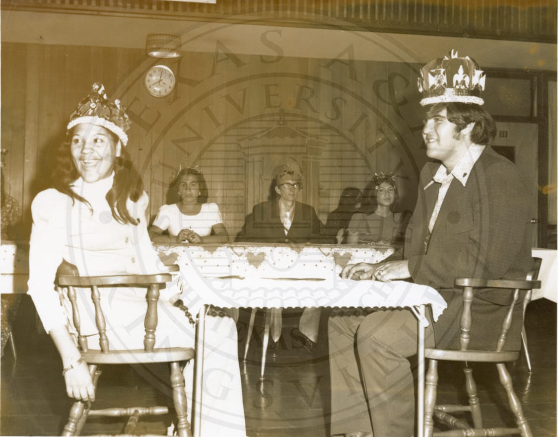 The king and queen party.