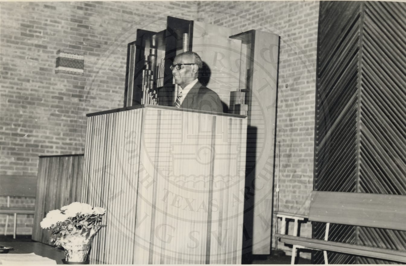 A speaker, 1972.