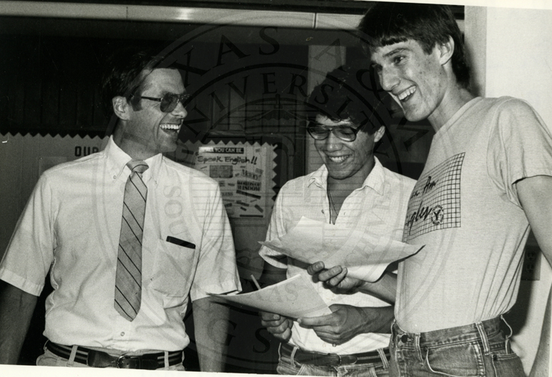 Dr. Gifford with Sergio Peñaloza and Brooks Webb.