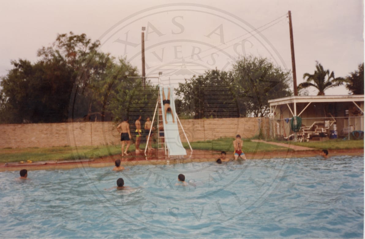 The pool, 1990.