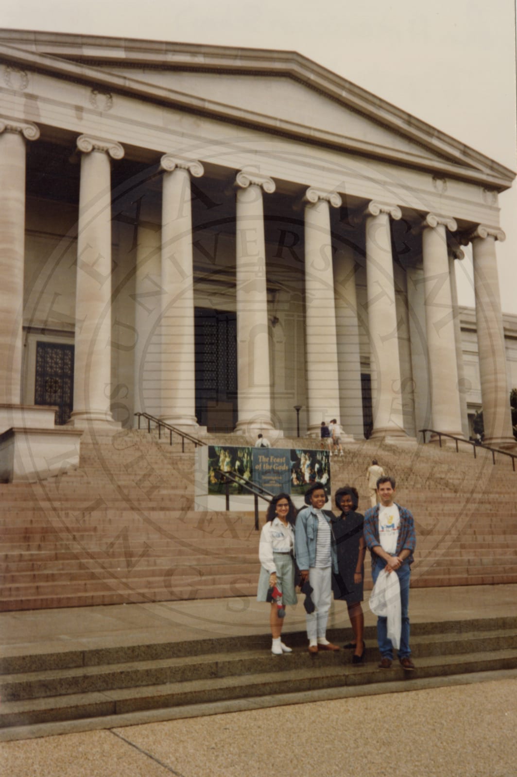 The trip to Washington, D.C., 1990.