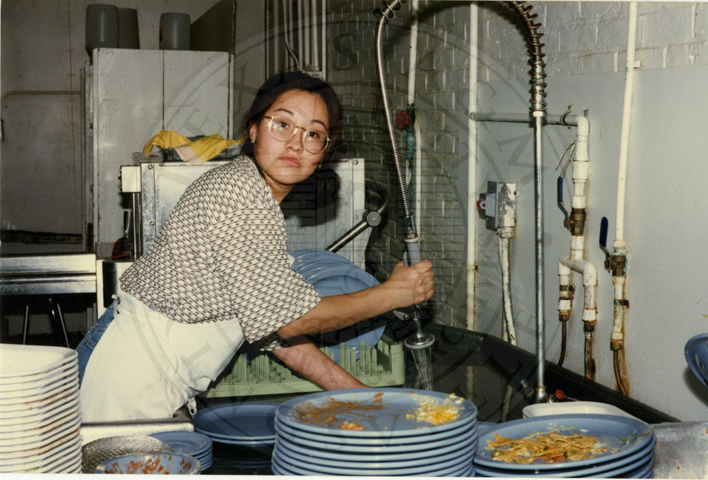 Work program: the dishes, 1994.