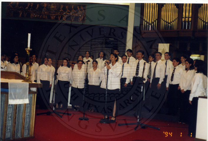 A musical performance, 1994.