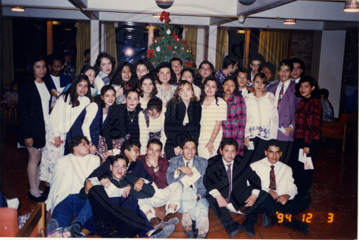 The Christmas party, December 3, 1994.