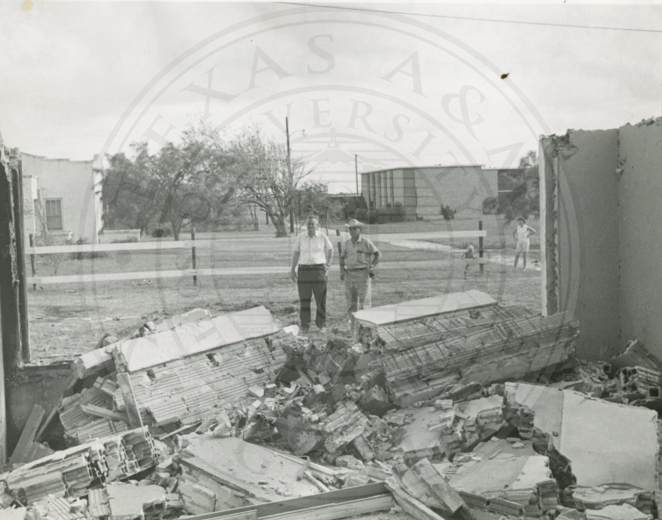 Skinner Hall, nearly gone.