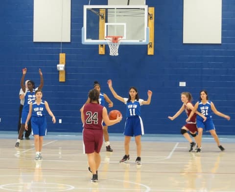 Round Robin Basketball Tournament, January 14, 2017.