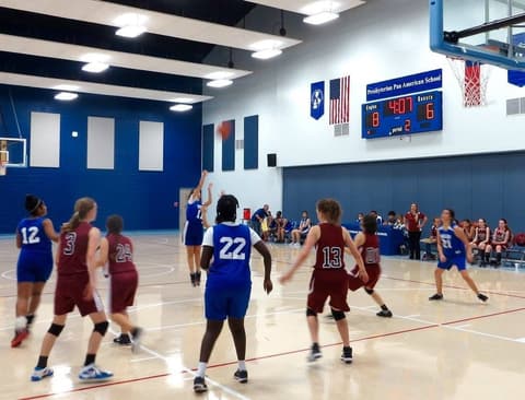 Round Robin Basketball Tournament, January 14, 2017.
