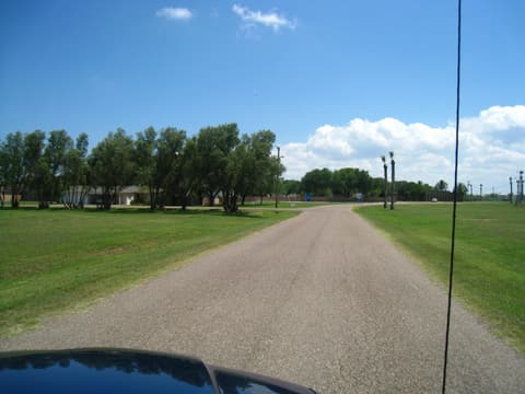 Driving up the road into campus before the Centennial, May 2012 — “like walking into your past”.