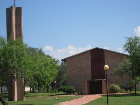 The chapel and its tower, 2012.