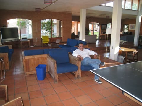 Marcelo Guerrero back in the living room of the boys’ dorm the day after the 2012 Centennial.