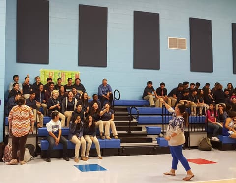 Pep Rally, February 27, 2017.