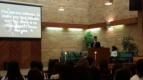 Easter Service and Celebration, April 12, 2017.