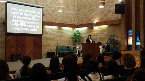 Easter Service and Celebration, April 12, 2017.