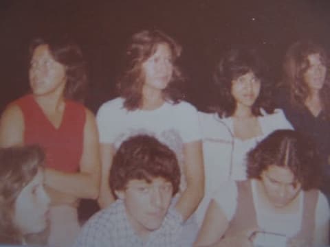 Friends at a Saturday night get-together; Bianka Arredondo, who shared it, was fifteen.