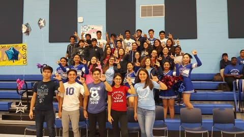 Homecoming Pep Rally, October 18, 2017 (the album is labelled 10/18/19).