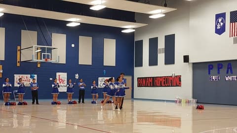 Homecoming Pep Rally, October 18, 2017.