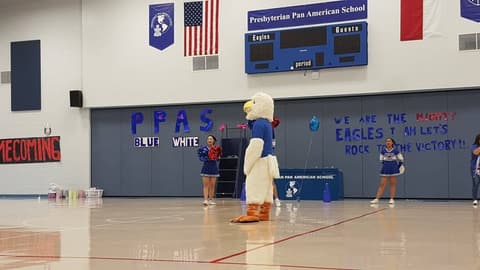 Homecoming Pep Rally, October 18, 2017.