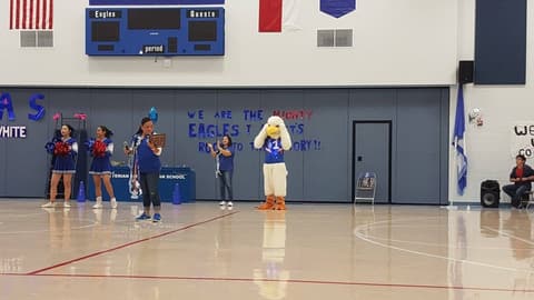Homecoming Pep Rally, October 18, 2017.