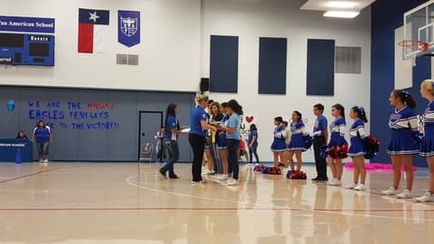Homecoming Pep Rally, October 18, 2017.
